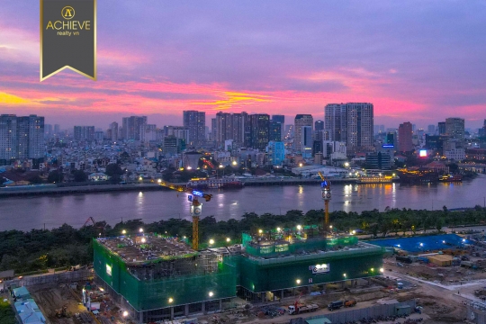 Tiến độ Cove Residences MU11 11.2020 | Tiến độ mới nhất Empire City